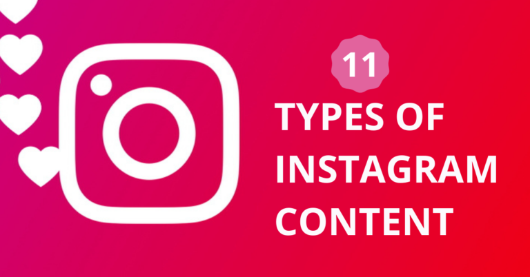 11 TYPES OF INSTAGRAM CONTENT - Rise and Beam