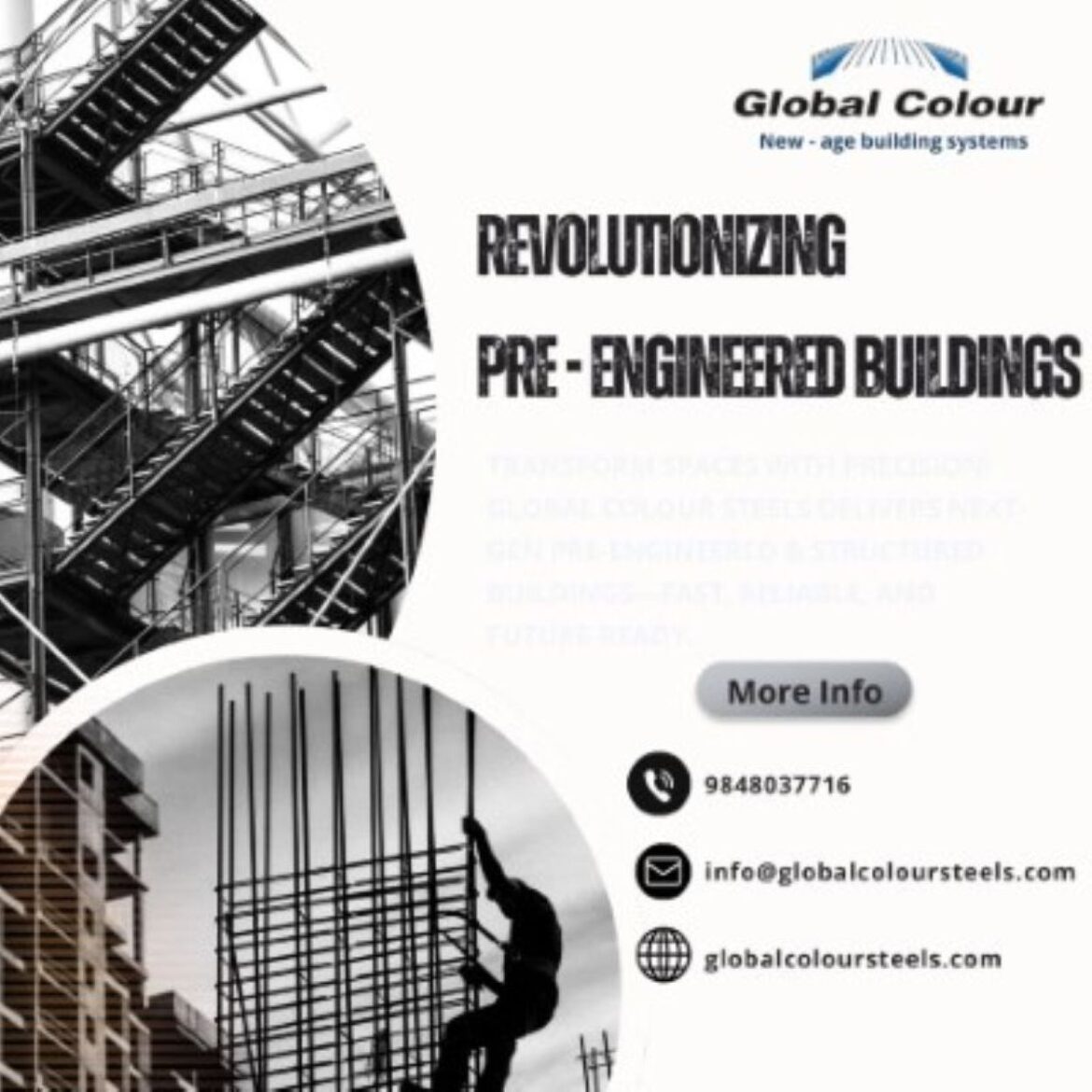 Global Colour Steels – Trusted Multi-Storey Steel Building Manufacturer in Hyderabad